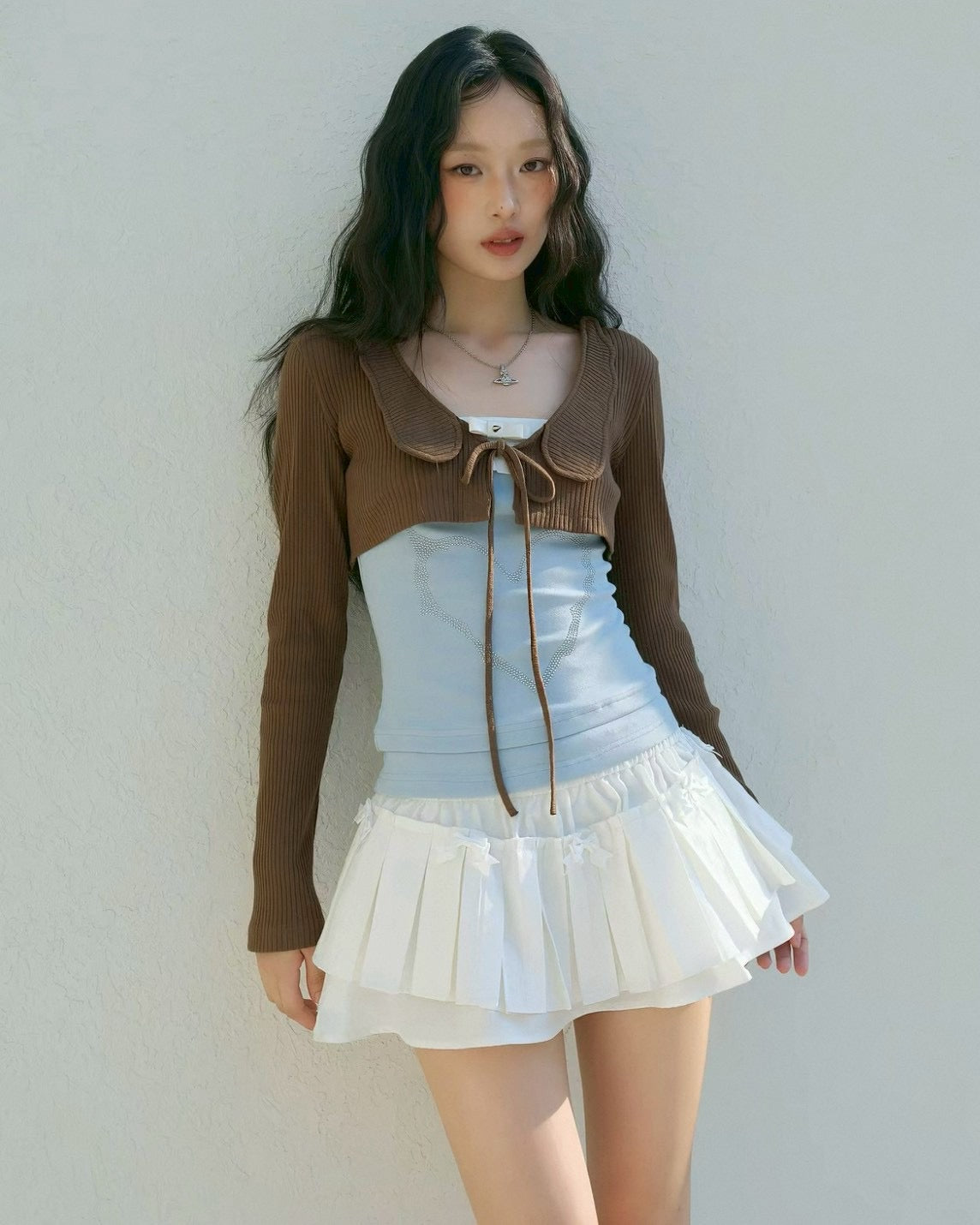 angel short cardigan
