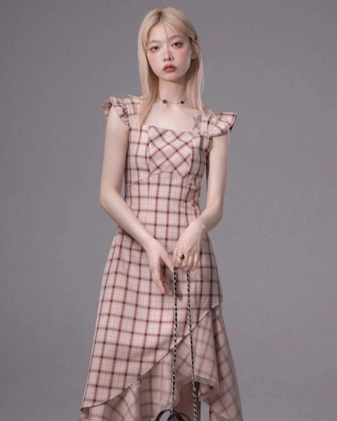asymmetry dress