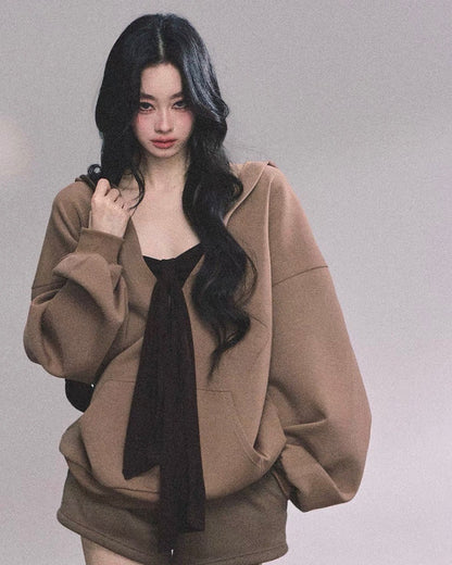 ワッフルパーカー