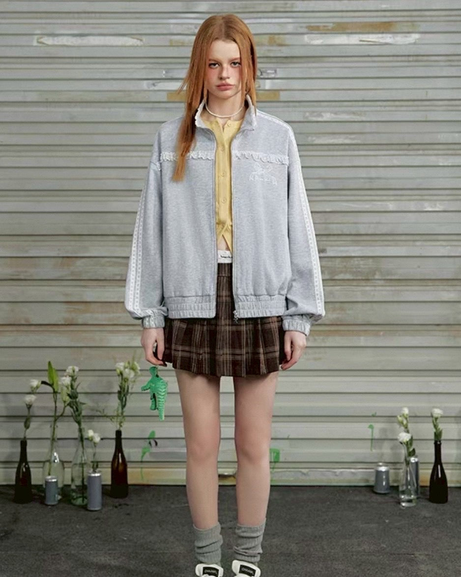 スウェットフリルセットアップ