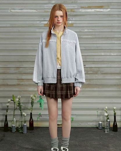 スウェットフリルセットアップ