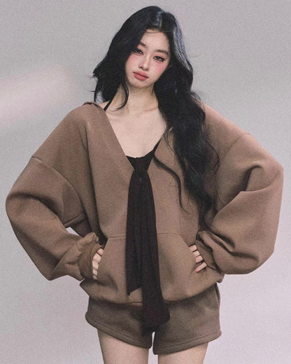 ワッフルパーカー