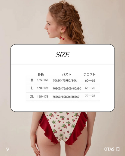 0 flower swim wear set