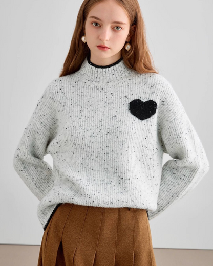 05 heart sweater