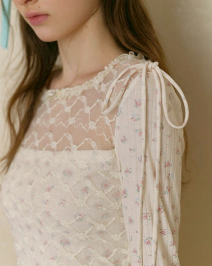 feminine see-through tops