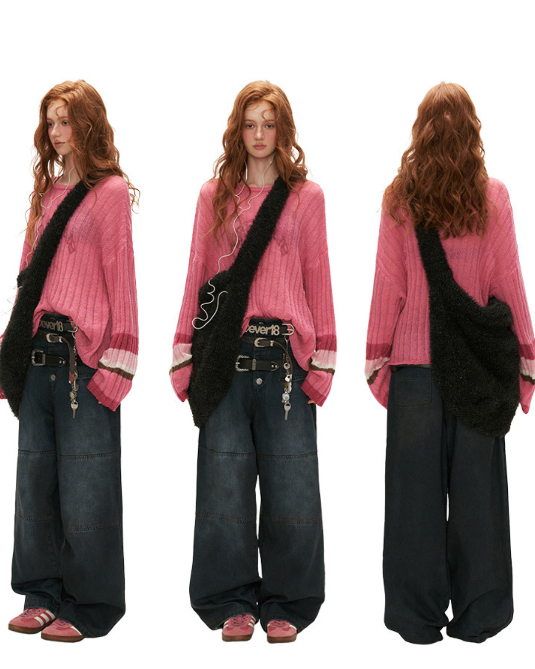 0 sleeve logo sweater