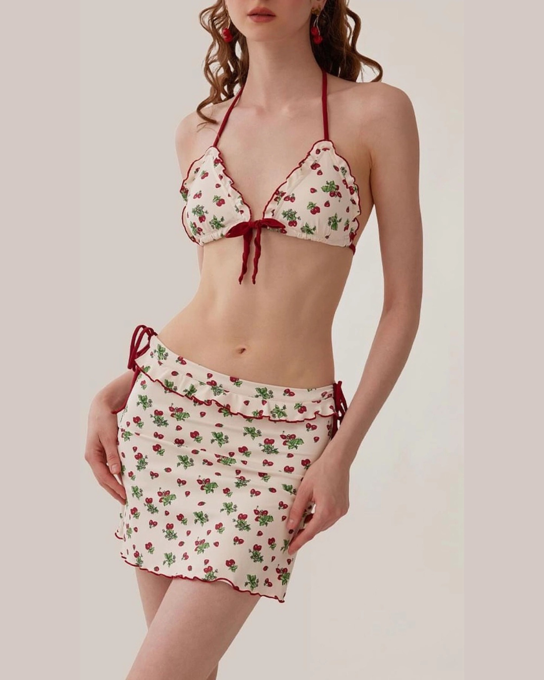 0 flower swim wear