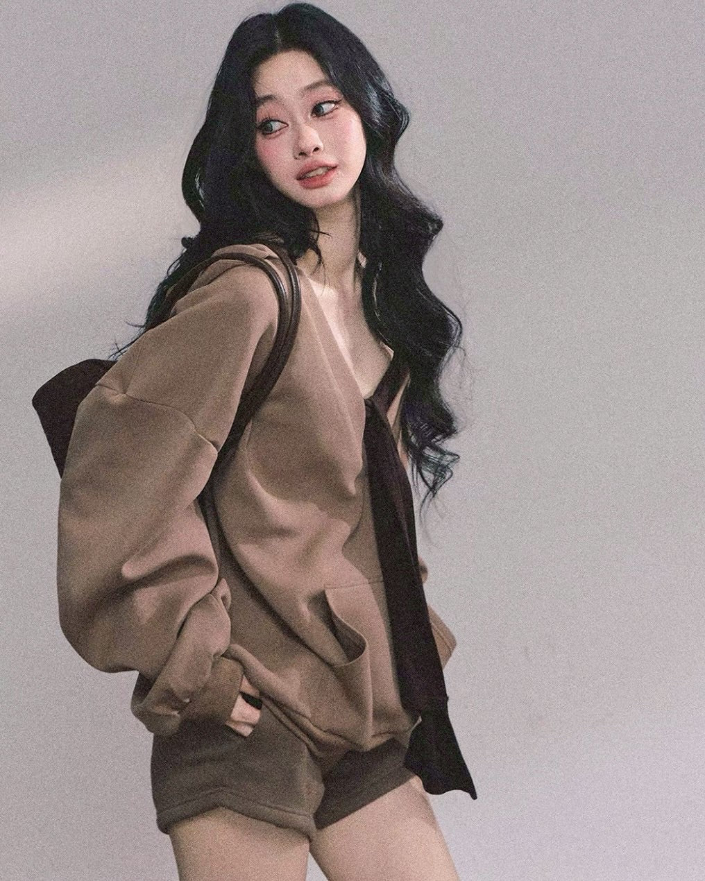 ワッフルパーカー