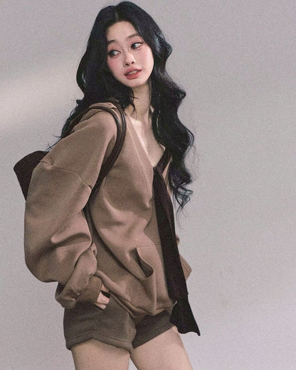 ワッフルパーカー