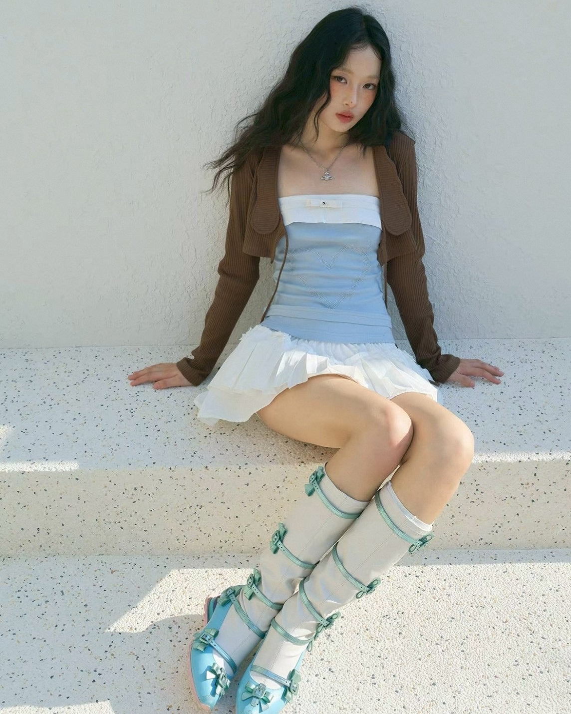 angel short cardigan