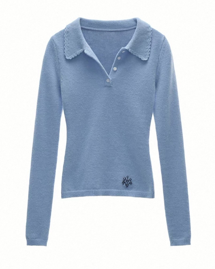 V-Neck Knit set