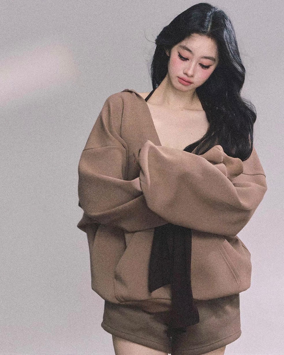 ワッフルパーカー