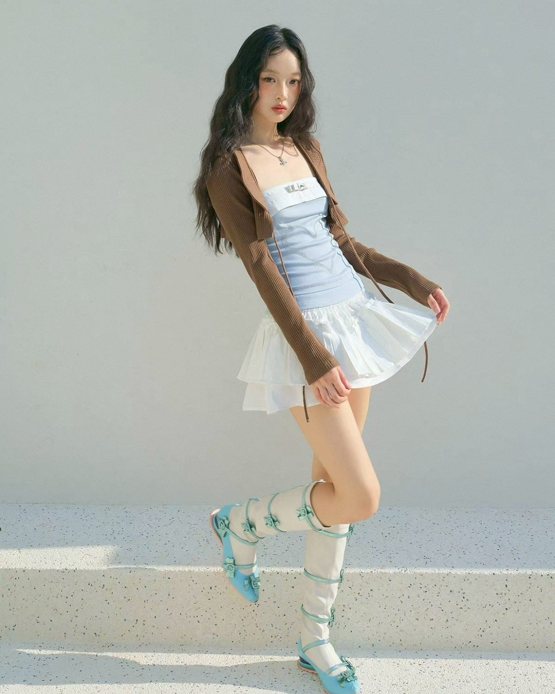 angel short cardigan