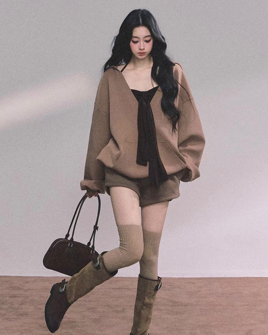 ワッフルパーカー