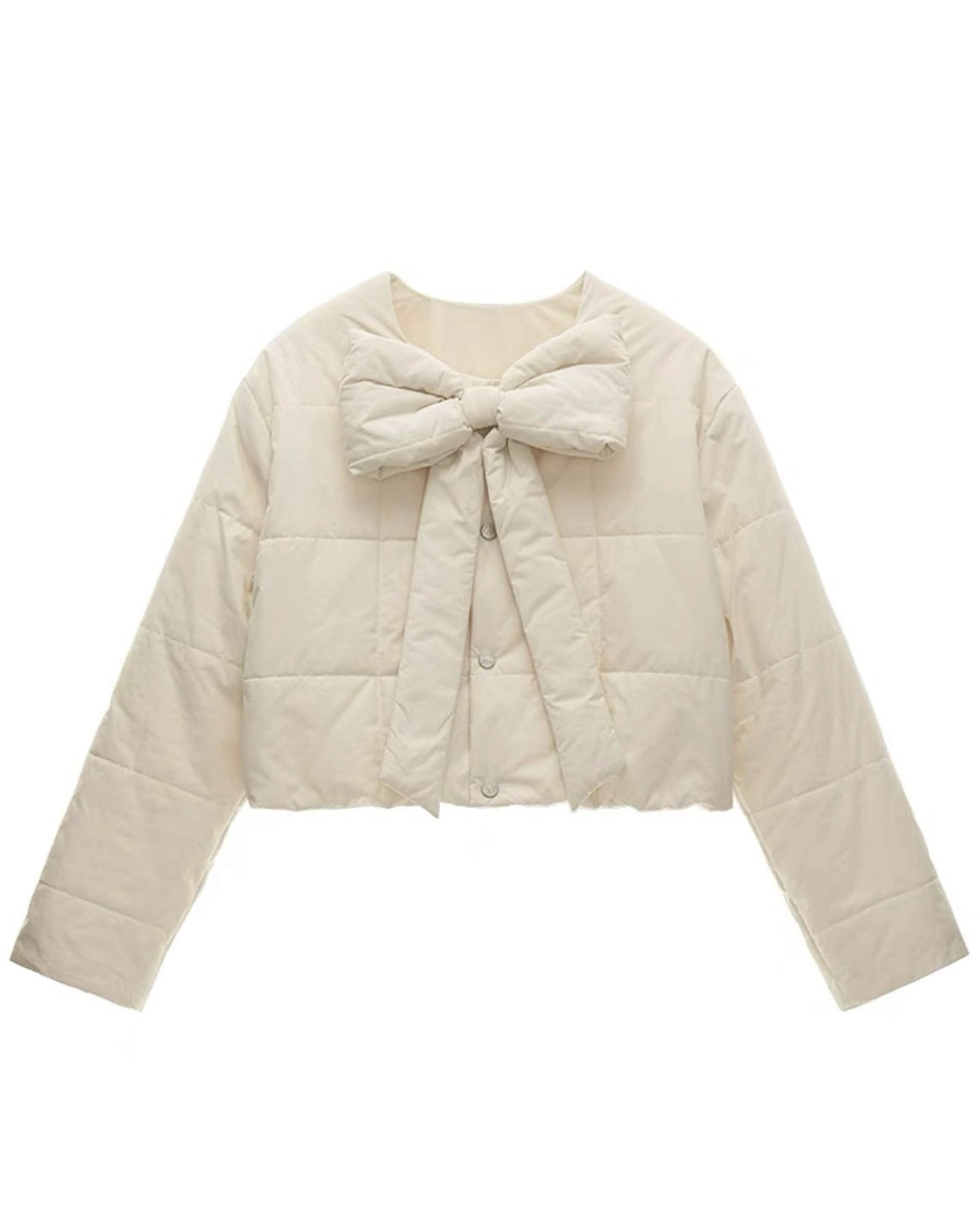 リボンショートアウター