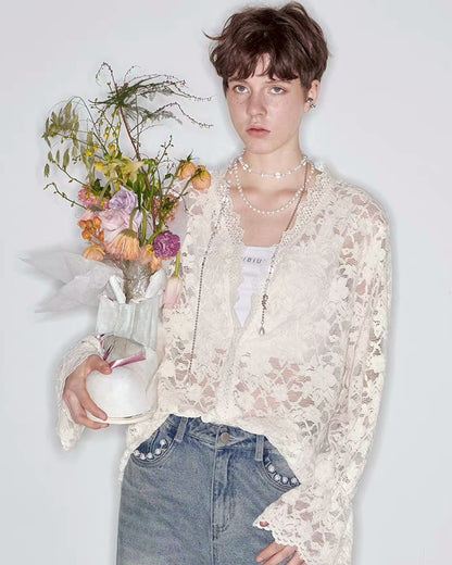 lace cardigan
