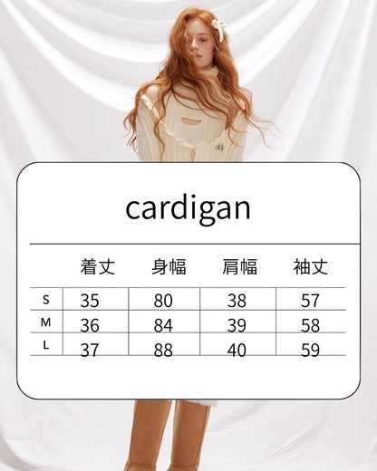 タートルネックワンピ&カーディガン