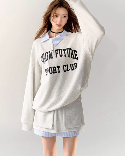layered style sweat set