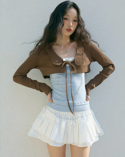angel short cardigan