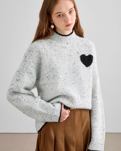 05 heart sweater