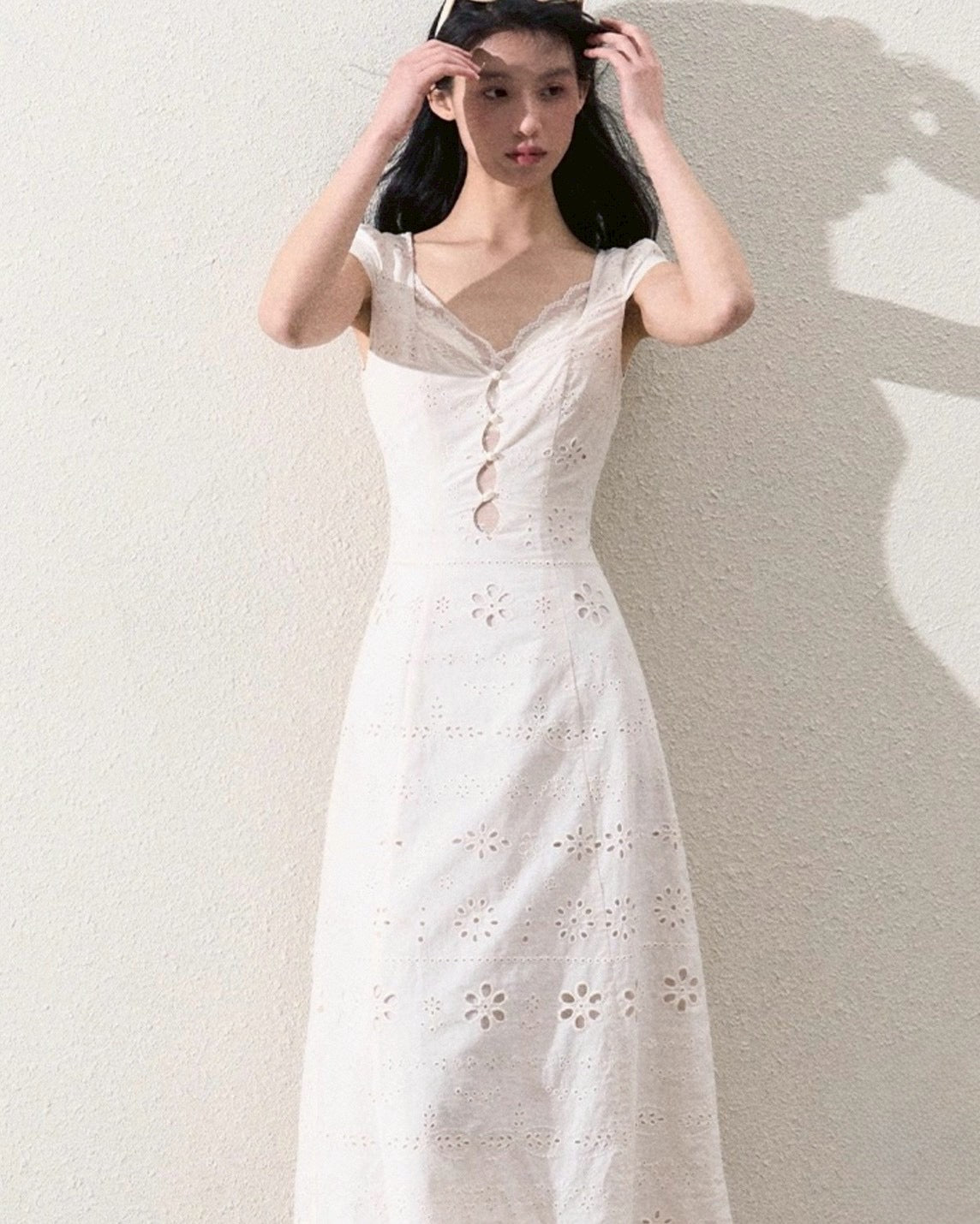 White lace dress short or long