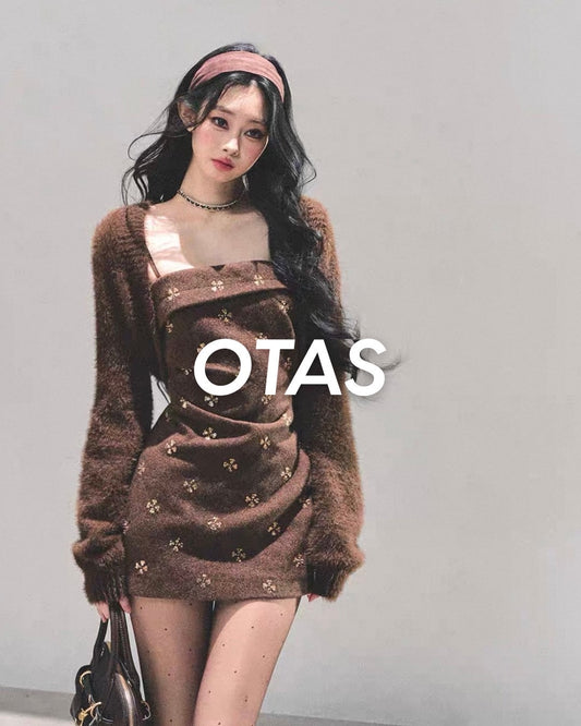 キャミワンピ&カーディガン