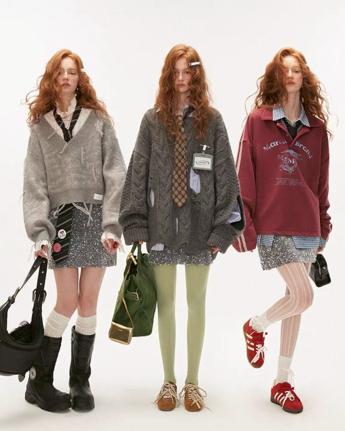 ラメミニスカート