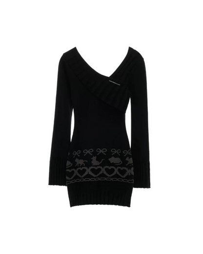 0 knit dress