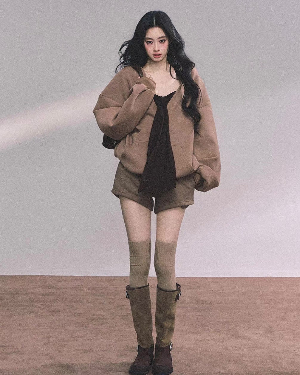 ワッフルパーカー