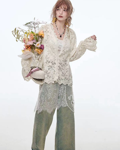 lace cardigan