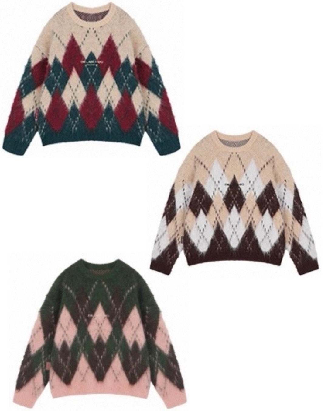 argyle knit