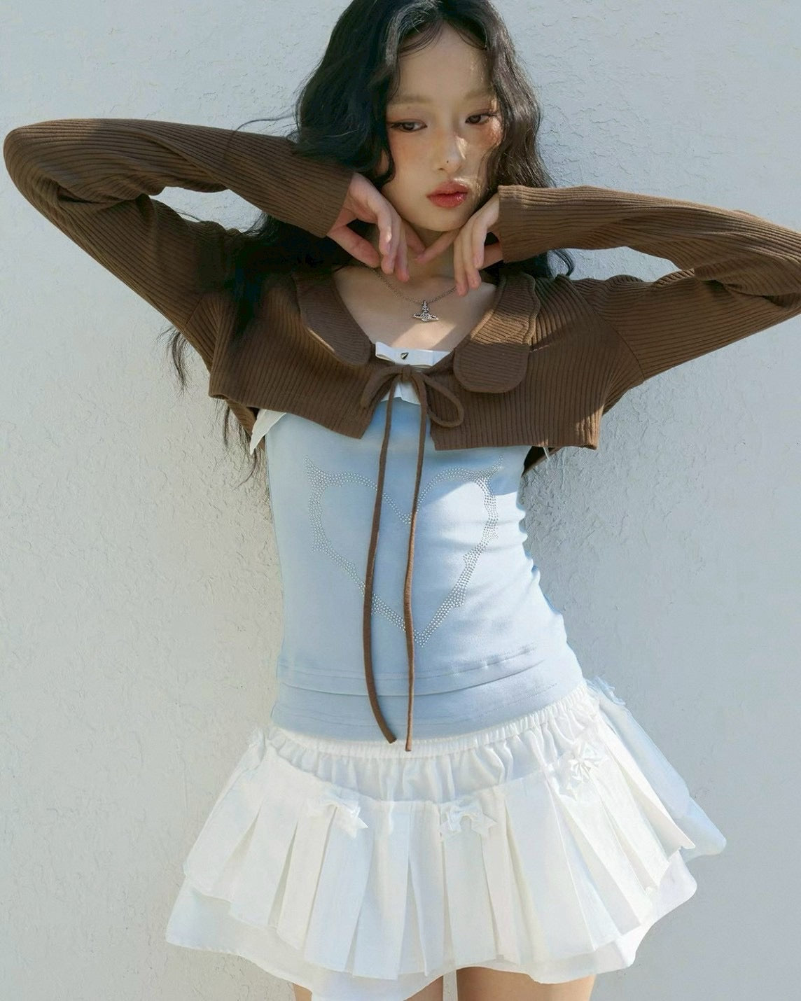 angel short cardigan