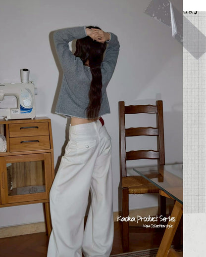 front ribbon cardigan