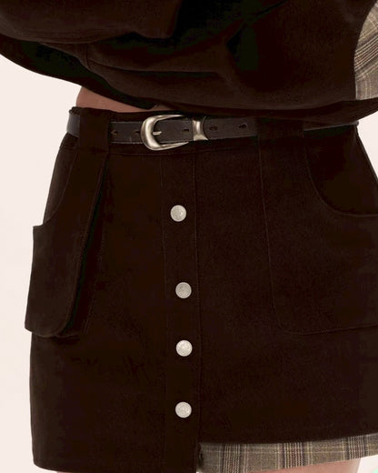 チェックツートーンセットアップ