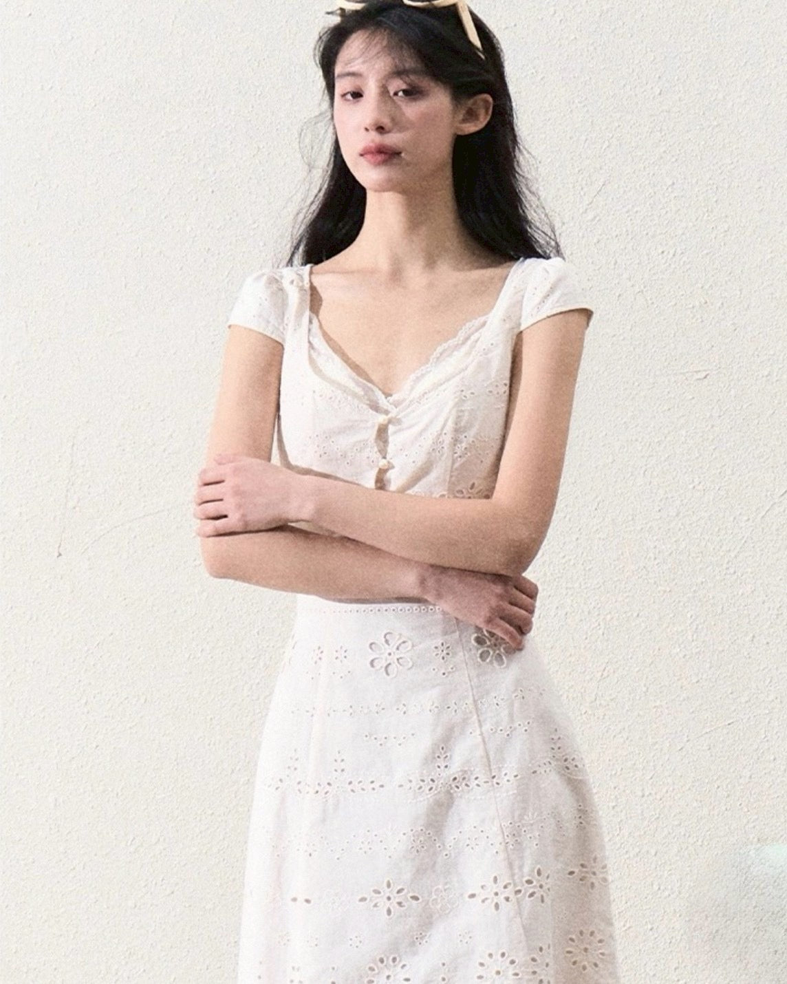 White lace dress short or long