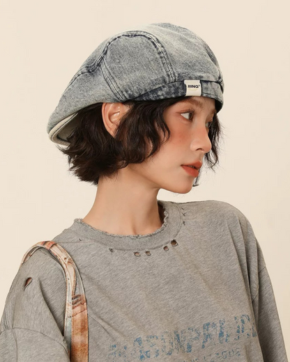 00 denim hat
