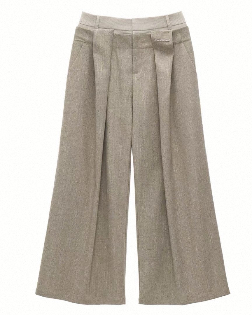tuck wide pants