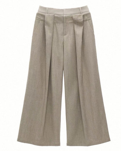 tuck wide pants