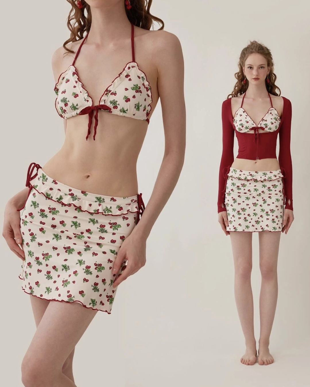 0 flower swim wear