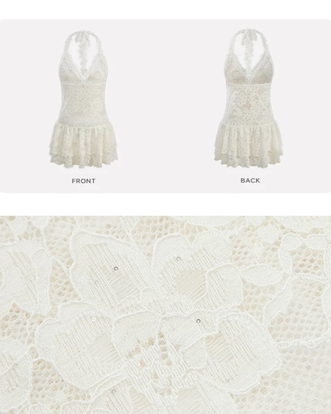 0 lace dress