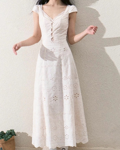 White lace dress short or long