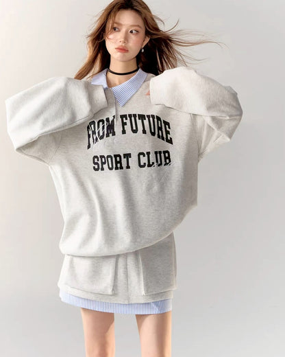 layered style sweat set