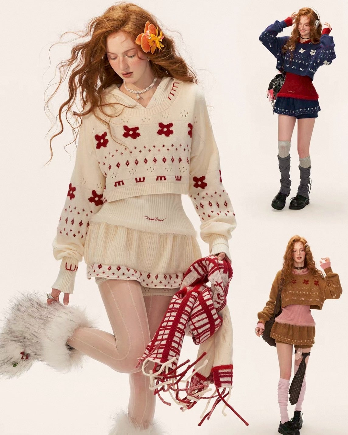 ニットセットアップ