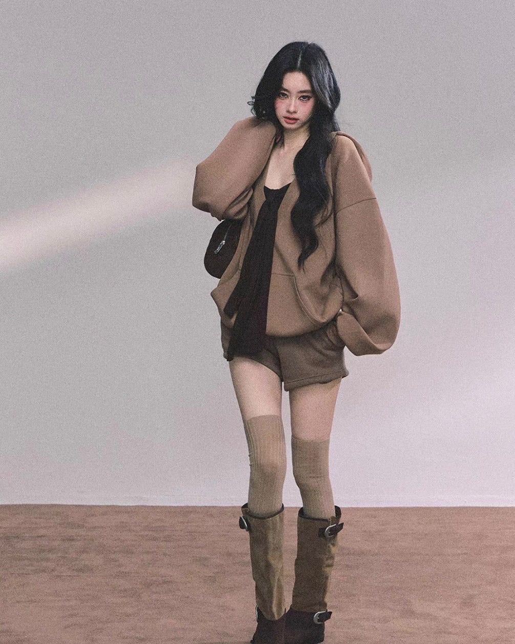 ワッフルパーカー