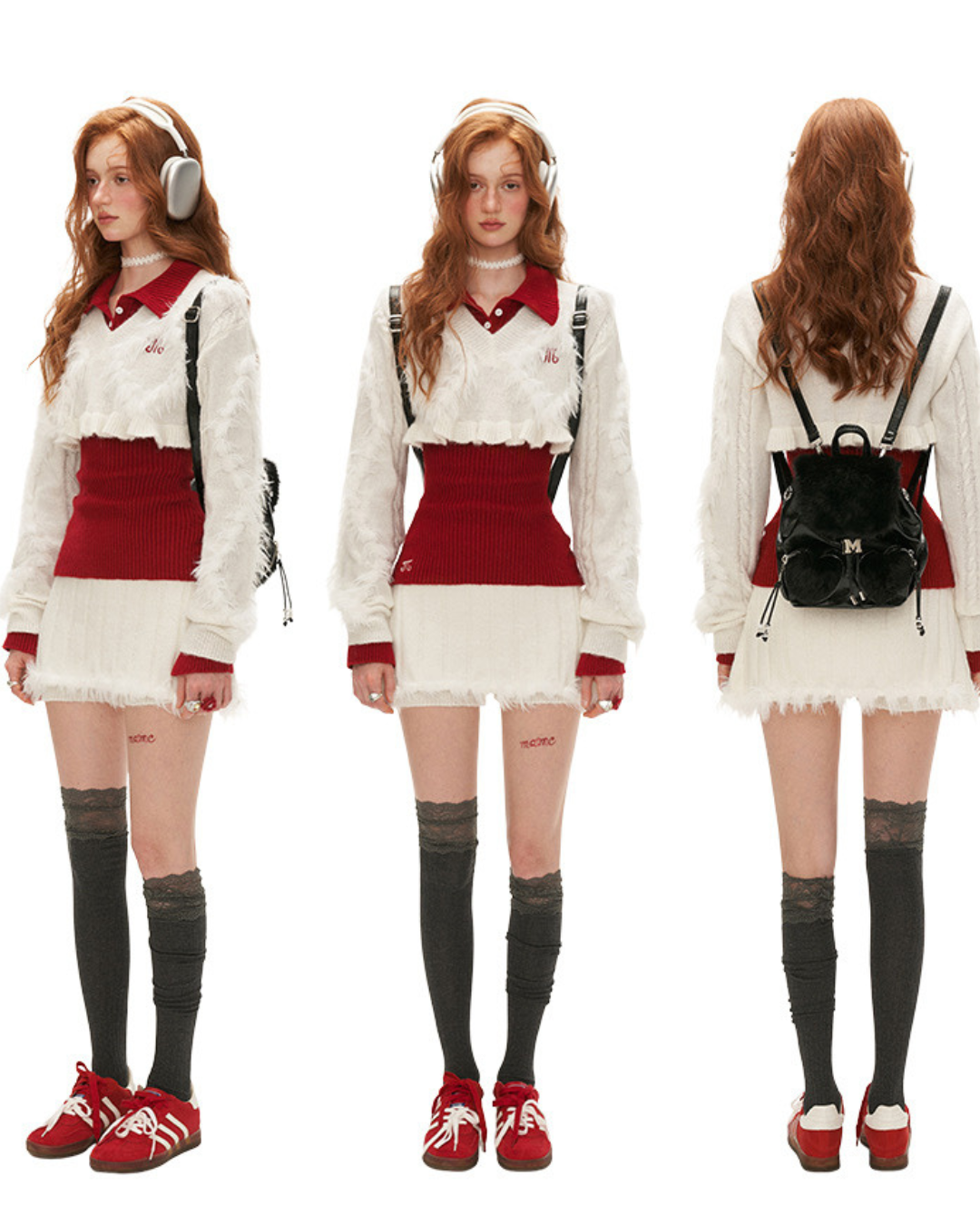 0 college knit set-up