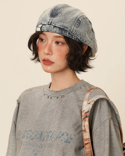 00 denim hat