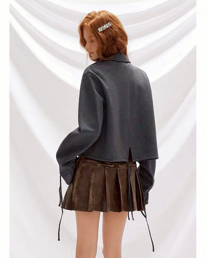 襟付きジャケット