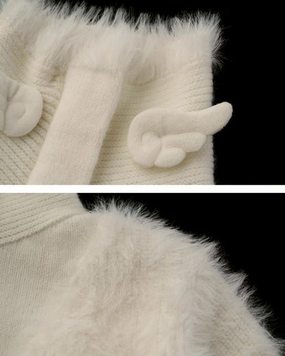 ふんわりリブニットジャケット