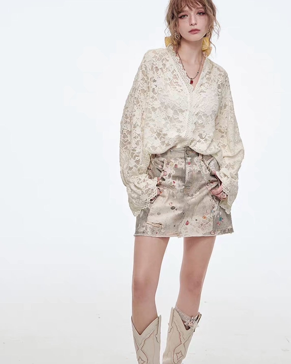 lace cardigan