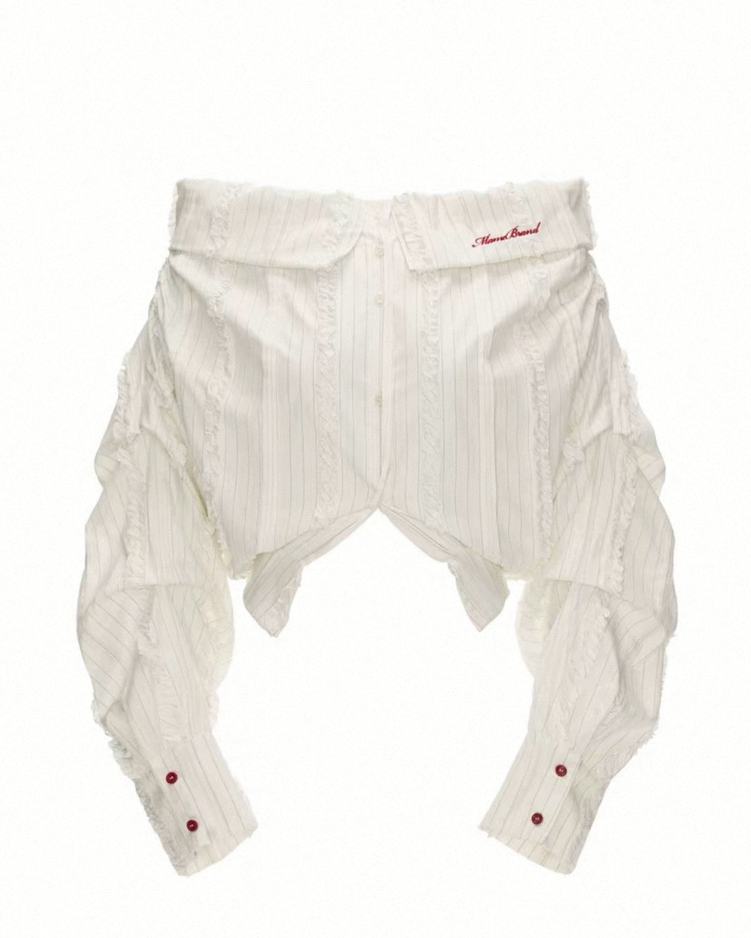 off shoulder short shirt